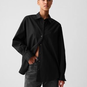 Gap 'The Big Shirt' in Black Size M